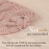 imageFURTALK Womens Winter Slouchy Beanie Hat Knit Warm Winter Hats for Women Soft Stretch Ski Cap Ladies BeaniesLight Pink