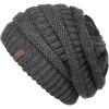 imageFURTALK Womens Winter Slouchy Beanie Hat Knit Warm Winter Hats for Women Soft Stretch Ski Cap Ladies Beanies06 Dark Grey