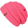 imageFURTALK Womens Winter Slouchy Beanie Hat Knit Warm Winter Hats for Women Soft Stretch Ski Cap Ladies BeaniesRose
