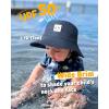 imageFURTALK Baby Sun Hat Smile Face Toddler Boys Girls Bucket Hat 05 Years Kids UPF 50 Sun Protection Summer HatsArmy Greennavy