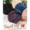 imageFURTALK Womens Satin Lined Knit Beanie Slouchy Winter Hats Skull Soft Warm CapGreen