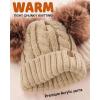 imageFURTALK Toddler Girls Boys Winter Hat Kids Pom Pom Beanie Hats Baby Faux Fur Pom Beanies Warm Soft Toddler HatsBurlywood