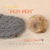 imageFURTALK Toddler Girls Boys Winter Hat Kids Pom Pom Beanie Hats Baby Faux Fur Pom Beanies Warm Soft Toddler HatsGrey