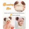 imageFURTALK Toddler Girls Boys Winter Hat Kids Pom Pom Beanie Hats Baby Faux Fur Pom Beanies Warm Soft Toddler HatsPink