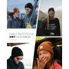 imageFURTALK Beanie Hats for Women Knit Cuffed Winter Hats Soft Warm Cute Ski Skull CapsBlackcaramel