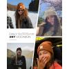 imageFURTALK Beanie Hats for Women Knit Cuffed Winter Hats Soft Warm Cute Ski Skull CapsCaramelbeige