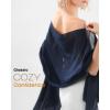 imageFURTALK Chiffon Shawl Wraps for Women Evening Dresses Soft Scarf Formal Wedding Bridal ScarvesNavy