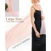 imageFURTALK Chiffon Shawl Wraps for Women Evening Dresses Soft Scarf Formal Wedding Bridal ScarvesPink