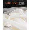 imageFURTALK Chiffon Shawl Wraps for Women Evening Dresses Soft Scarf Formal Wedding Bridal ScarvesWhite