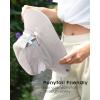 imageFURTALK Womens Sun Hat with Ponytail Hole Beach Hiking Summer Wide Brim UPF 80 Outdoor Protection Foldable Bucket HatLight Grey