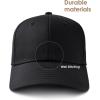 imageFURTALK Mens Structured Baseball Cap Adjustable Washed Cotton Golf Dad Hat Plain Classic Hats for MenBlackgreynavy