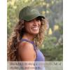 imageFURTALK Mountain Dad Hat Unstructured Soft Vintage Washed Cotton Outdoor Baseball CapGreen