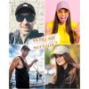 imageFURTALK Smile Face Baseball Cap for Women Men Adjustable Unstructured Washed Low Profile Baseball HatGreen