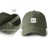 imageFURTALK Smile Face Baseball Cap for Women Men Adjustable Unstructured Washed Low Profile Baseball HatGreen