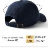 imageFURTALK Smile Face Baseball Cap for Women Men Adjustable Unstructured Washed Low Profile Baseball HatNavy