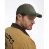 imageFURTALK Unisex Vintage Cotton Washed Distressed Baseball Caps Unstructured Low Profile Adjustable Dad HatGreen