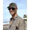 imageFURTALK Unisex Vintage Cotton Washed Distressed Baseball Caps Unstructured Low Profile Adjustable Dad HatGreen
