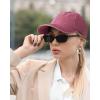 imageFURTALK Unisex Vintage Cotton Washed Distressed Baseball Caps Unstructured Low Profile Adjustable Dad HatWinered