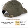 imageFURTALK Unisex Vintage Washed Cotton Baseball Cap Low Profile Adjustable Dad HatBlackgreennavy