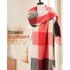 imageFURTALK Scarf for Women Winter Chunky Scarf Womens Shawl Large Oversized Scarves Wraps Gifts for WomenRed