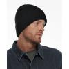 imageFURTALK Beanie for Men Women Thick Winter Unisex Cuffed Beanie Knit Hats Soft Warm Ski HatsBlackbrown