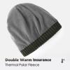 imageFURTALK Beanie for Men Women Thick Winter Unisex Cuffed Beanie Knit Hats Soft Warm Ski HatsGreen