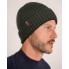 imageFURTALK Beanie for Men Women Thick Winter Unisex Cuffed Beanie Knit Hats Soft Warm Ski HatsGreen