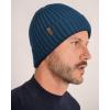 imageFURTALK Beanie for Men Women Thick Winter Unisex Cuffed Beanie Knit Hats Soft Warm Ski HatsNavy Blue