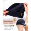 imageFURTALK Fisherman Beanie for Men Women Sytlish Short Cuff Knittet Watch Cap Winter HatsNavy