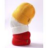 imageFURTALK Fisherman Beanie for Men Women Sytlish Short Cuff Knittet Watch Cap Winter HatsRed