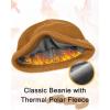 imageFURTALK Mens Beanie Fleece Lined Winter Hats Double Layered Stylish Knited Cuffed Plain HatBrown