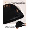 imageFURTALK Winter Hats for Men Women Fleece Lined Beanie Warm Cuffed Outdoor Skull CapBlack