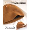 imageFURTALK Winter Hats for Men Women Fleece Lined Beanie Warm Cuffed Outdoor Skull CapCamel