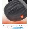 imageFURTALK Winter Hats for Men Women Fleece Lined Beanie Warm Cuffed Outdoor Skull CapMixed Dark Grey