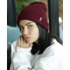 imageFURTALK Beanie Hats for Women Men Winter Hats Womens Knitted Slouchy Beanies Cuffed Skull Cap Warm Ski HatBlack Berry