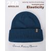 imageFURTALK Beanie Hats for Women Men Winter Hats Womens Knitted Slouchy Beanies Cuffed Skull Cap Warm Ski HatBlue