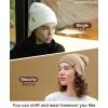 imageFURTALK Beanie Hats for Women Men Winter Hats Womens Knitted Slouchy Beanies Cuffed Skull Cap Warm Ski HatBurlywood
