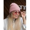 imageFURTALK Beanie Hats for Women Men Winter Hats Womens Knitted Slouchy Beanies Cuffed Skull Cap Warm Ski HatPink