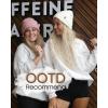 imageFURTALK Beanie Hats for Women Men Winter Hats Womens Knitted Slouchy Beanies Cuffed Skull Cap Warm Ski HatPink