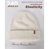 imageFURTALK Beanie Hats for Women Men Winter Hats Womens Knitted Slouchy Beanies Cuffed Skull Cap Warm Ski HatWhite