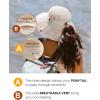 imageFURTALK Sun Hats for Women with Ponytail Hole Wide Brim Beach Bucket Hat UPF 50 Fishing Hiking Outdoor HatsBeige