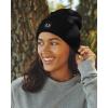 imageFURTALK Unisex Beanie for Women Men Knit Cuffed Winter Hats Soft Warm Cute Ski Skull CapsBlack