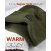 imageFURTALK Unisex Beanie for Women Men Knit Cuffed Winter Hats Soft Warm Cute Ski Skull CapsGreen