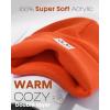 imageFURTALK Unisex Beanie for Women Men Knit Cuffed Winter Hats Soft Warm Cute Ski Skull CapsOrange