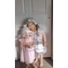 imageFURTALK Baby Girl Wide Brim Sun Hat with UPF 50 Toddler Baby Sun ProtectionBeige Flower