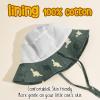 imageFURTALK Baby Sun Hat Toddler Boys Girls Bucket Hat for Kids 05 Years UPF 50 Child Summer HatsDinosaurwhale