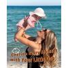 imageFURTALK Baby Sun Hat Toddler Girls Bucket Beach Hat Wide Brim UPF 50 Adjuatable Travel Beach EssentialsWhitepink