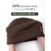 imageFURTALK Fisherman Beanie for Men Women 2 Styles Cuffless or Cuffed Knitted Unisex Winter Hat Outdoor AllDay WarmthCoffee