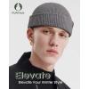 imageFURTALK Fisherman Beanie for Men Women 2 Styles Cuffless or Cuffed Knitted Unisex Winter Hat Outdoor AllDay WarmthDark Grey