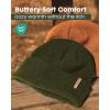 imageFURTALK Fisherman Beanie for Men Women 2 Styles Cuffless or Cuffed Knitted Unisex Winter Hat Outdoor AllDay WarmthGreen